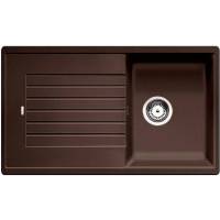 Zlew BLANCO ZIA 45SL KAWOWY korek manual (516745) *** zamów wycięcie otworów GRATIS ***