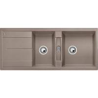 Zlew BLANCO METRA 8S TARTUFO (korek manual) (517357) *** zamów wycięcie otworów GRATIS ***