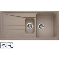 Zlew BLANCO SONA 6S TARTUFO (korek manual) (519858) *** zamów wycięcie otworów GRATIS ***
