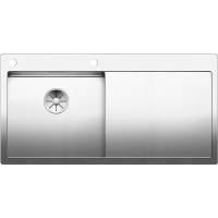 Zlew BLANCO CLARON 5S-IF lewa (korek auto InFino) 521626