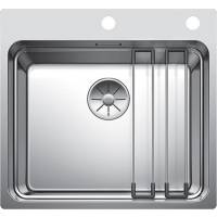Zlew BLANCO ETAGON 500-IF/A z zestawem szyn (korek auto InFino) 521748