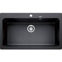 Zlew BLANCO NAYA XL 9 ANTRACYT (korek manual) (521811) *** zamów wycięcie otworów GRATIS ***