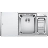 Zlew BLANCO AXIS III 6S-IF (korek auto InFino) (522104) *** zamów wycięcie otworów GRATIS ***