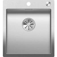 Zlew BLANCO CLARON 400-IF/A Stal DURINOX, korek auto., InFino, PushControl (523392)