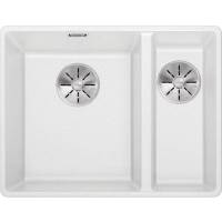 Zlew BLANCO SUBLINE 340/160-F biały (korek manual InFino) (523571)