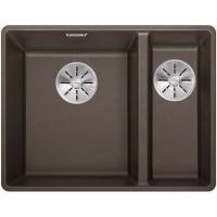 Zlew BLANCO SUBLINE 340/160-F kawowy (korek manual InFino) (523573)
