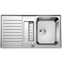 Zlew BLANCO CLASSIC PRO 5S-IF stal szlachetna, odwracalny (korek auto InFino) (523663)