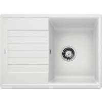 Zlew BLANCO ZIA 45S COMPACT biały (korek manualny) (524725) *** zamów wycięcie otworów GRATIS ***