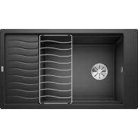 Zlew BLANCO ELON XL 8S antracyt (korek manual InFino + kratka ociekowa) (524870) *** zamów wycięcie otworów GRATIS ***