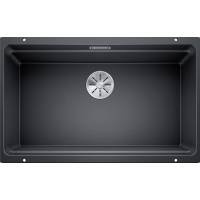 Zlew BLANCO ETAGON 700-U PuraDur Antracyt, InFino, szyny (525167)