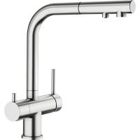 Bateria BLANCO FONTAS-S II w kolorze stali szczotkowanej INOX (525199)