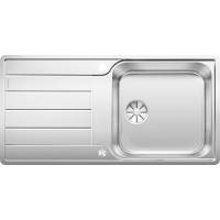 Zlew BLANCO CLASSIMO XL 6S-IF stal polerowana (korek auto InFino + sterowanie PushControl) (525327)