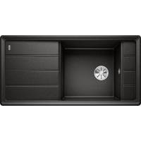 Zlew BLANCO FARON XL 6S czarny (korek manual InFino) (525896) *** zamów wycięcie otworów GRATIS ***