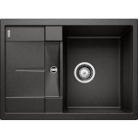 Zlew BLANCO METRA 45S COMPACT czarny (korek manualny) (525912) *** zamów wycięcie otworów GRATIS ***