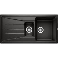 Zlew BLANCO SONA 6S czarny (korek manual) (525975) *** zamów wycięcie otworów GRATIS ***