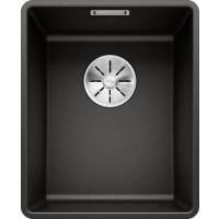 Zlew BLANCO SUBLINE 320-F czarny (korek manual InFino) (525982)