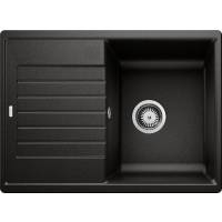 Zlew BLANCO ZIA 45S COMPACT czarny (korek manualny) (526009) *** zamów wycięcie otworów GRATIS ***