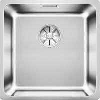 Zlew BLANCO SOLIS 400-IF stal szczotkowana INOX (korek manual InFino) (526118)