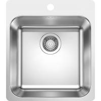 Zlew BLANCO SUPRA 400-IF/A stal szczotkowana INOX (korek MANUAL) (526352)