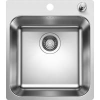 Zlew BLANCO SUPRA 400-IF/A stal szczotkowana INOX (korek AUTO) (526353)