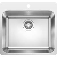 Zlew BLANCO SUPRA 500-IF/A stal szczotkowana INOX (korek MANUAL) (526354)