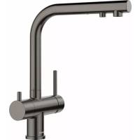 Bateria BLANCO FONTAS II satin dark steel