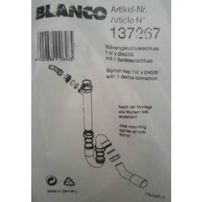 Syfon BLANCO standard ze sztywnym podłączeniem (137267)