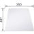 Deska BLANCO szklana biała do AXIA III 497 x 350 mm (234045)
