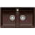 Zlew BLANCO ZIA 9 KAWOWY korek manual (516683) *** zamów wycięcie otworów GRATIS ***