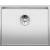 Zlew BLANCO ZEROX 500-U stal DURINOX (korek manual InFino) 521559