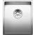 Zlew BLANCO CLARON 340-U stal szlachetna (korek manual InFino) 521571 Zlew BLANCO CLARON 340-U stal szlachetna (korek manual InFino) 521571