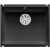 Zlew ceramiczny BLANCO SUBLINE 500-U czarny (korek manual InFino) (523740) Zlew ceramiczny BLANCO SUBLINE 500-U czarny (korek manual InFino) (523740)