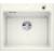 Zlew ceramiczny BLANCO ETAGON 6 Biały połysk, korek auto., InFino | Ceramika PuraPlus (525156)