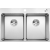 Zlew BLANCO ANDANO 340/340-IF/A stal polerowana (korek auto InFino PushControl) (525248)