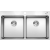 Zlew BLANCO ANDANO 400/400-IF/A stal polerowana (korek AUTO InFino PushControl) (525249)