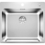 Zlew BLANCO SOLIS 500-IF/A stal szczotkowana INOX (korek auto InFino PushControl) (526124)