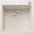 Zlew BLANCO PLEON 5 delikatny biały, korek auto., InFino