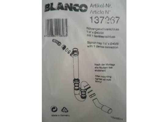 Syfon BLANCO standard ze sztywnym podłączeniem (137267)