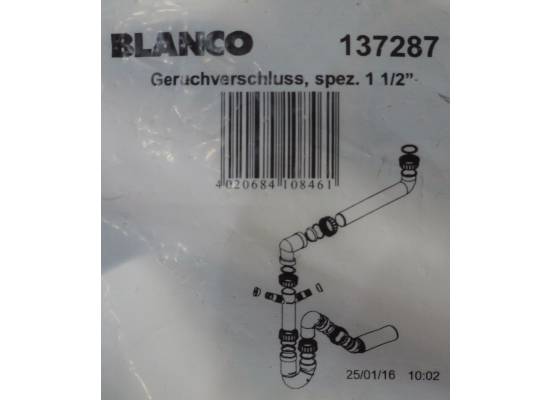 Syfon BLANCO z płaskim podłączeniem (137287)