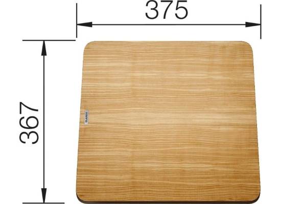 Deska BLANCO z drewna jesionowego do ZENAR 45S - 375x367mm (229421)