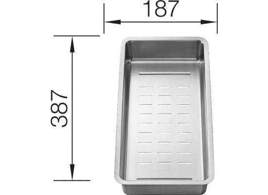Odsączarka stalowa BLANCO do DIVON II,ETAGON 500 (231396)