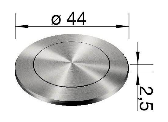Przycisk korka automatycznego BLANCO PushControl (233696)