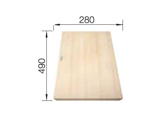 Deska BLANCO drewniana klon, 490x280, [COLLECTIS 6 S] (235844)