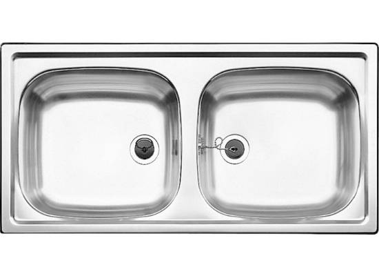 Zlew BLANCO TOP EZ 8x4 (korek manual) (500372) *** zamów wycięcie otworów GRATIS ***