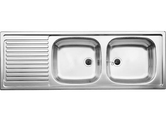 Zlew BLANCO TOP EZS 12x4-2 (korek manual) (500374) *** zamów wycięcie otworów GRATIS ***