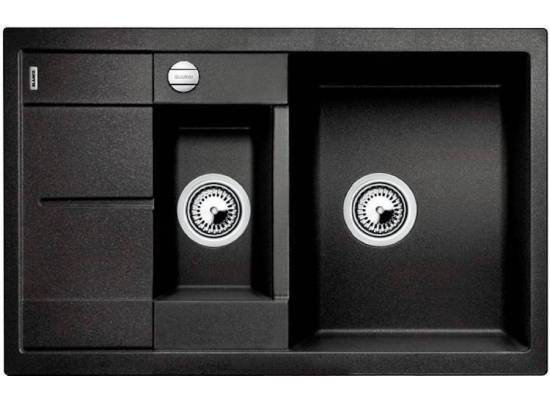 Zlew BLANCO METRA 6S COMPACT ANTRACYT (korek auto) (513473) *** zamów wycięcie otworów GRATIS ***