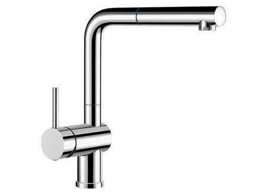 Bateria BLANCO LINUS-S chrom (dzwignia LEWA) (514016)