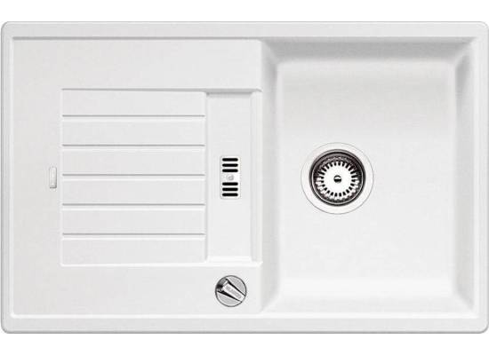 Zlew BLANCO ZIA 45S BIAŁY korek auto (514718) *** zamów wycięcie otworów GRATIS ***