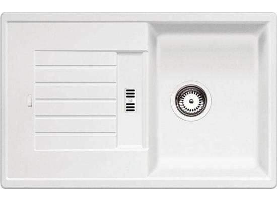 Zlew BLANCO ZIA 45S BIAŁY korek manual (514726) *** zamów wycięcie otworów GRATIS ***