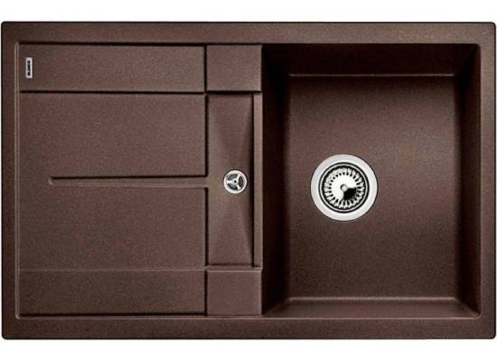 Zlew BLANCO METRA 45S KAWOWY (korek manual) (515039) *** zamów wycięcie otworów GRATIS ***
